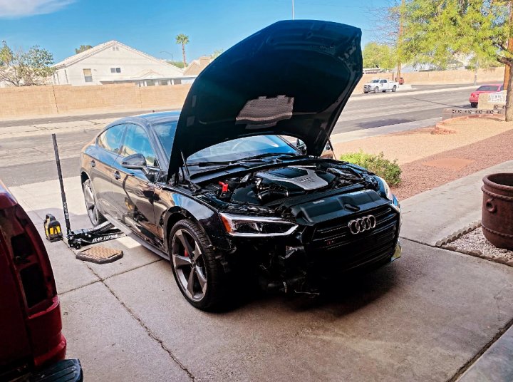 2018 Audi S5 — shop project photograph 7