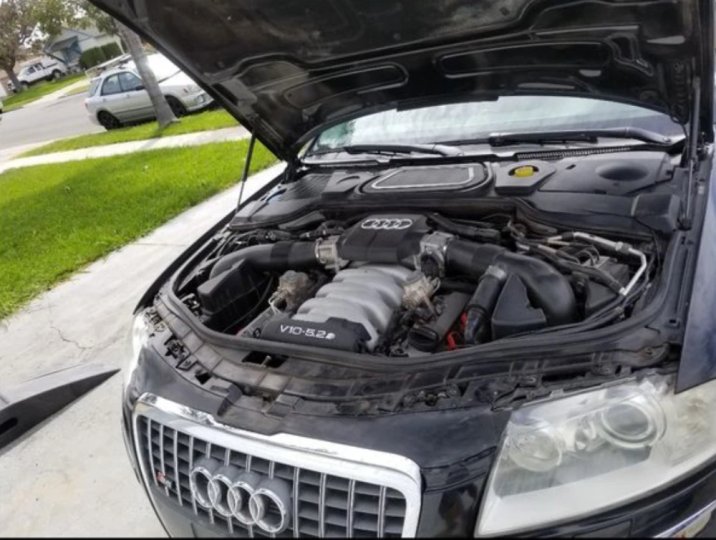2008 Audi S8 — Completed Work